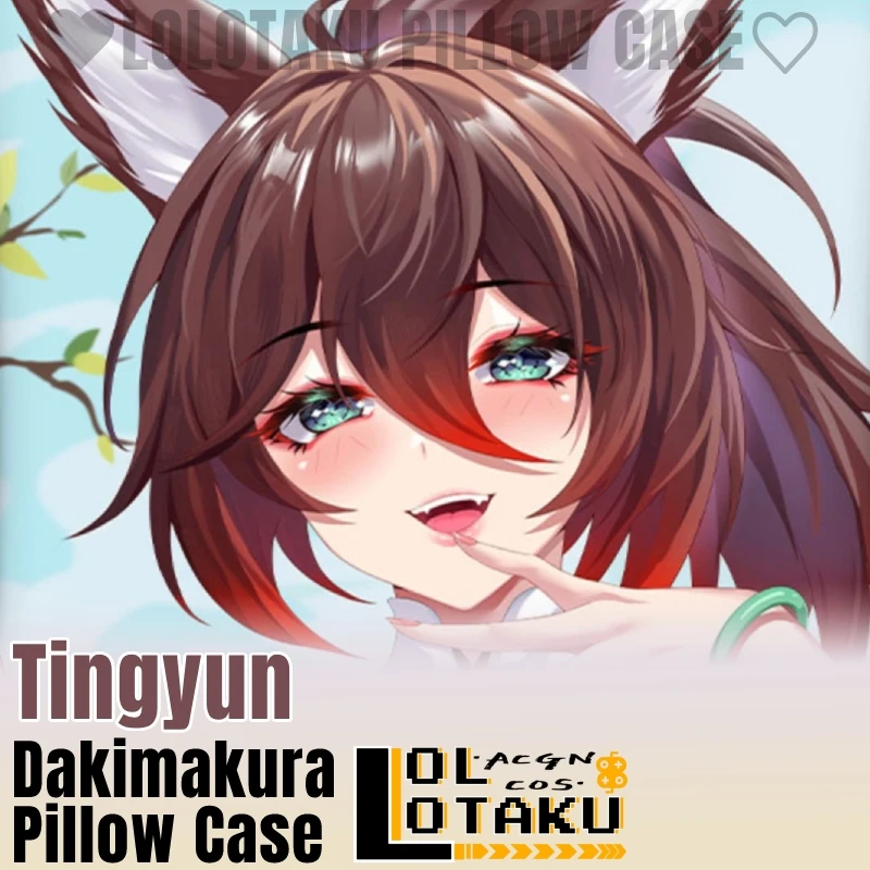 

Tingyun Dakimakura Honkai Star Rail обнимающая подушка на все тело подушка искусственная наволочка сексуальное домашнее постельное белье