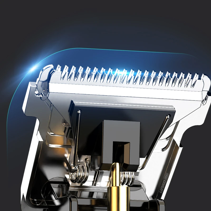 ماكينة قص الشعر الكهربائية الأوتوماتيكية بالكامل ماكينة حلاقة رقمية عالمية لكامل الأسرة ماكينة قص الشعر للبالغين قابلة لإعادة الشحن