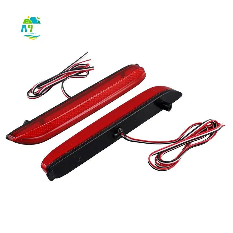 A09E-Car LED Rear Bumper Reflector Brake Light Tail Lamp LX2830100 For Lexus GX470 RX300 Toyota Harrier Avalon