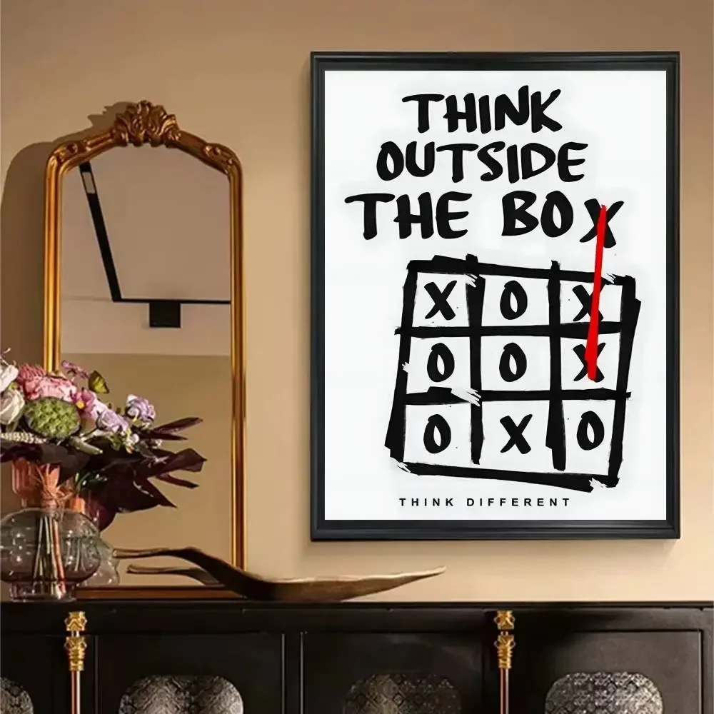 الحد الأدنى تحفيزية يقتبس ملهمة الانضباط ملصق فني ذاتية اللصق الفن ورق مقاوم للماء ملصق مقهى بار