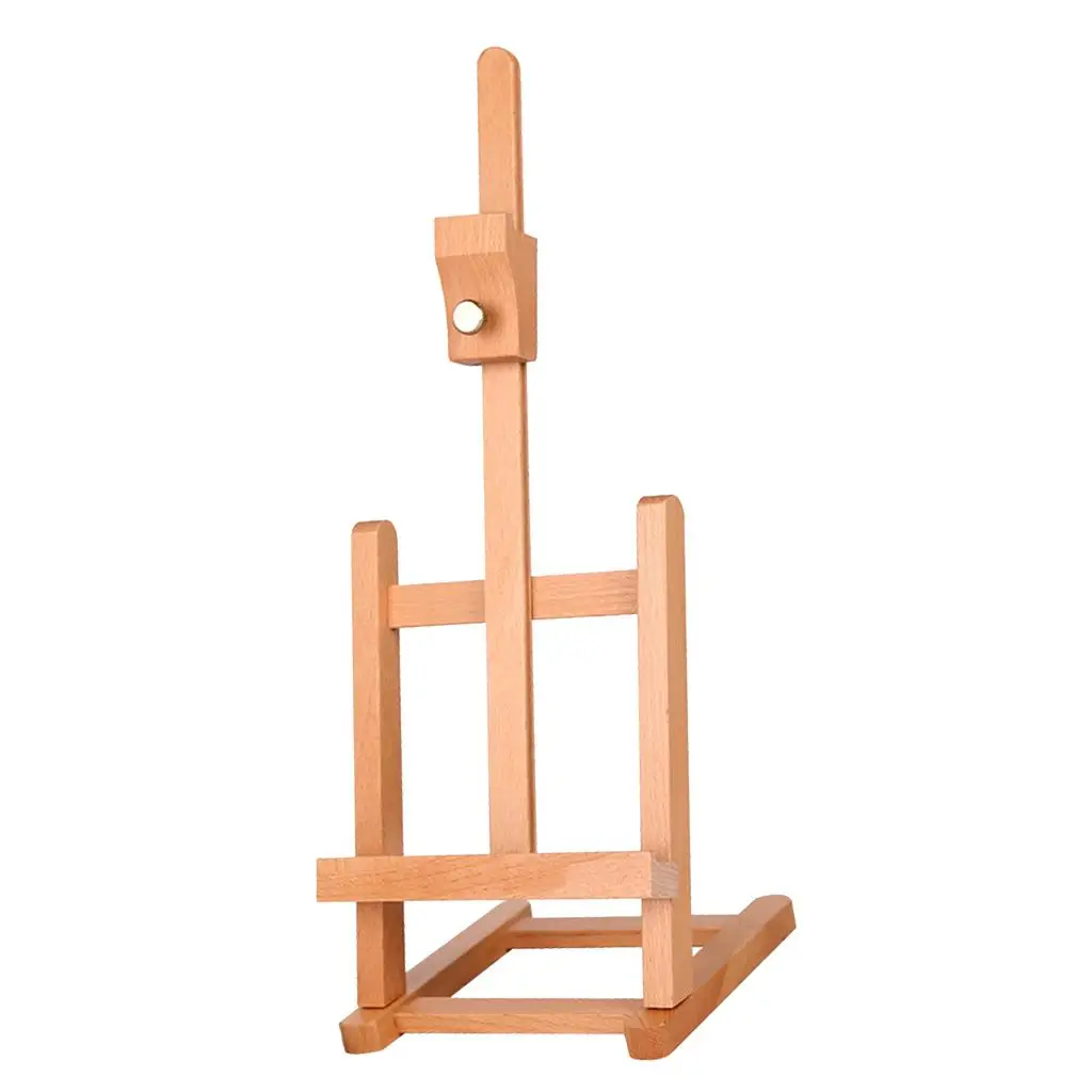 Natural Wood Display Easel Artist Painting Easel Tabletop Holder Stand