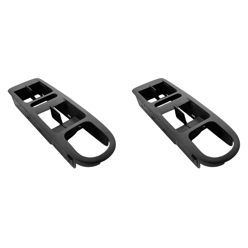 2X Front Left Window Lift Switch Panel Rearview Mirror Switch Cover Frame For VW Golf 6 MK VI MK6 5K0867255A 5KD867255