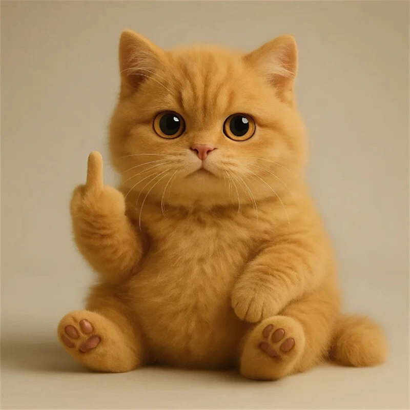 جديد الاصبع الوسطى الكرتون الحيوان مكتب تمثال الحلي مكتب المنزل موضوع حفلة طاولة بار المزاج الديكور الدعائم هدية الملحقات