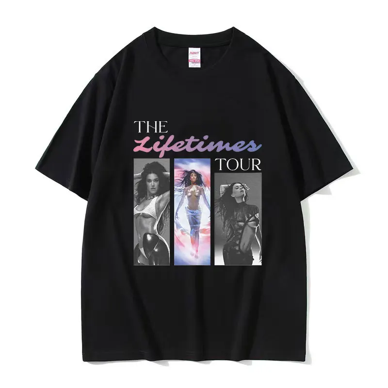 Katy Perry The Lifetimes Tour 2025 Graphic T Shirts Men Women Summer Harajuku Short Sleeve T-shirt Retro Oversized Cotton Tshirt