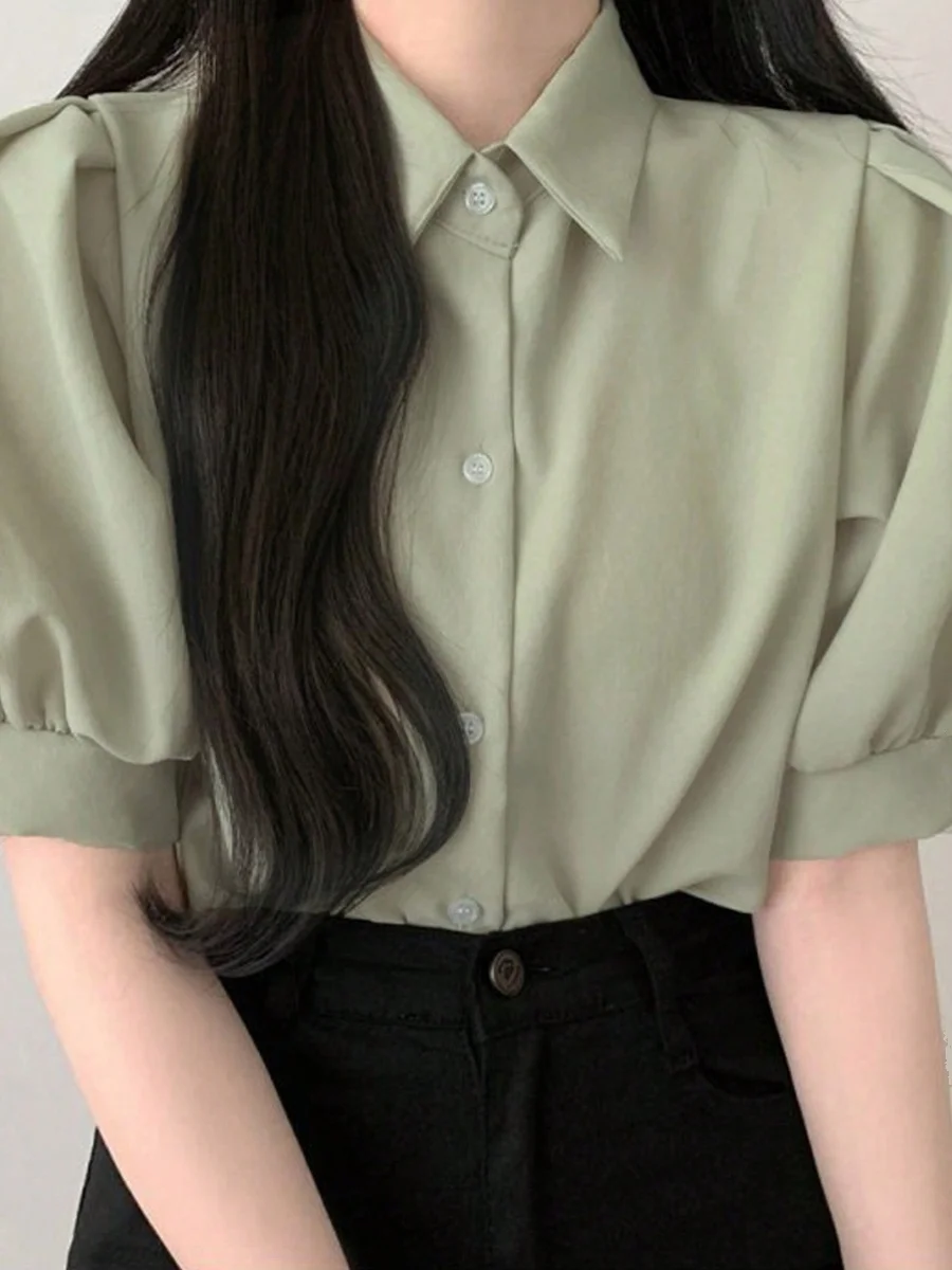 Dongda Gate ฤดูร้อน High-End คอเปิดเสื้อสเวตเตอร์ถัก irt หลวมกระชับสัดส่วน ort Sve สีขาวผู้หญิง Faion เกาหลี Sle