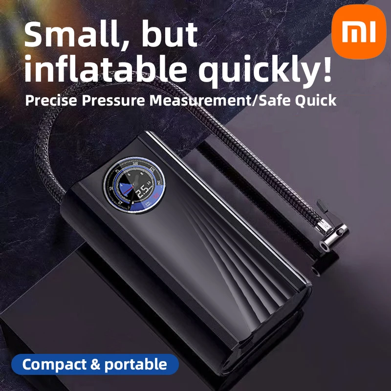 Xiaomi Air Pump Automotive and Spare Parts Electric Wireless Portable Long-life Air Pump Four-pump High-pressure Fast Inflation