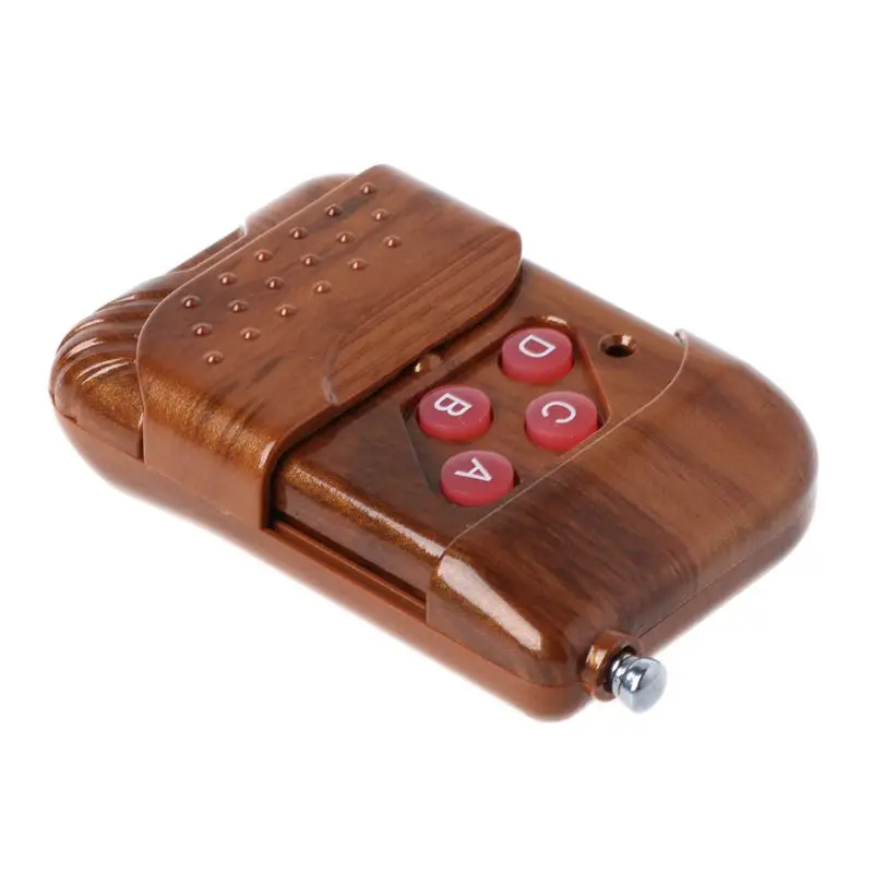 315/433Mhz Universal Wireless Kopie Code Fernbedienung Controller 4 Kanal Elektrische Klonen Tor Garage Tür Auto Keychain