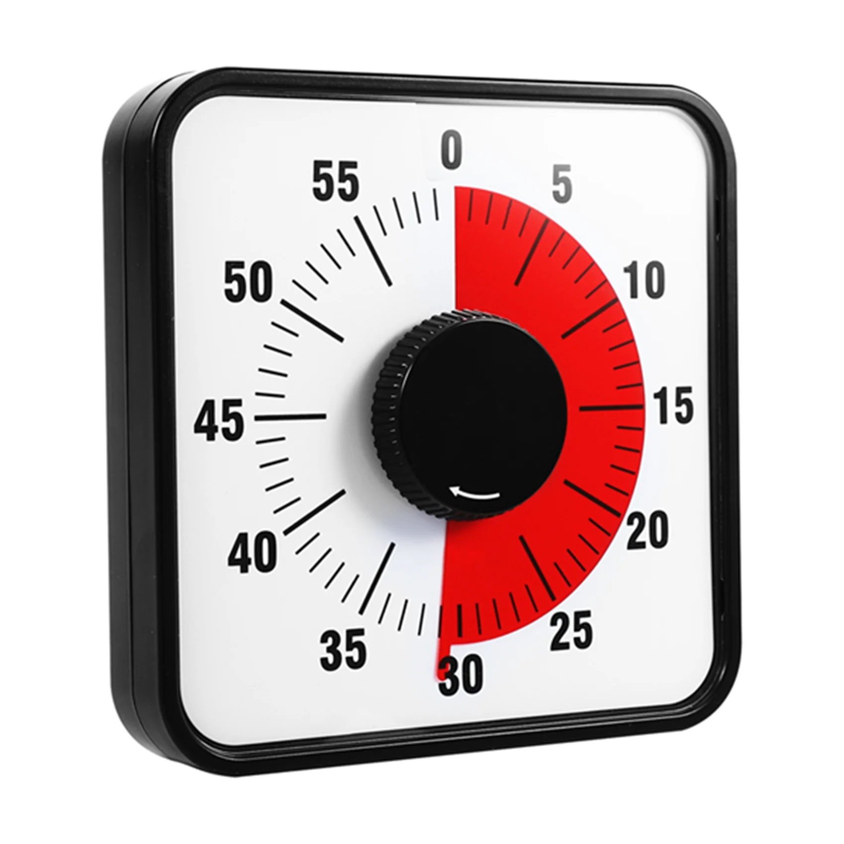 Solid Vision Timer 60-Minuten-Timing Hinterbeinständer Countdown-Uhr Küchen-Backtimer für Klassenzimmer oder Besprechungen