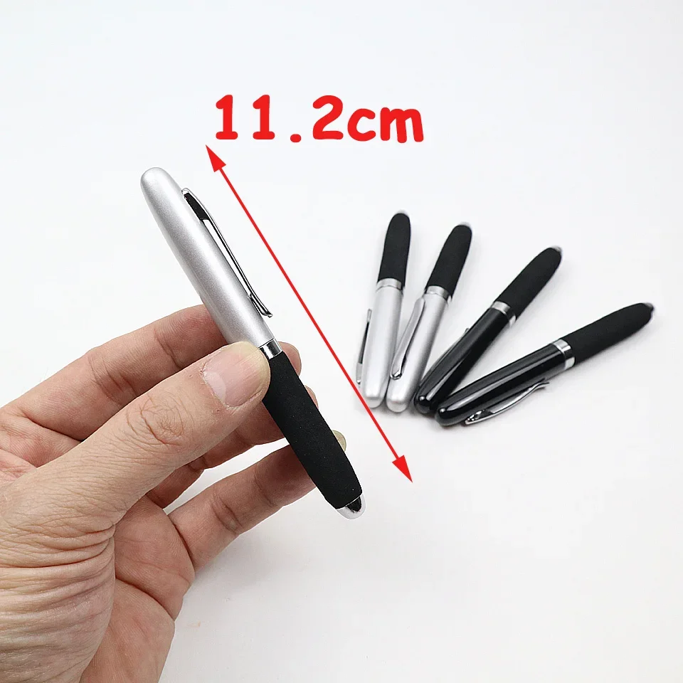 3 قطعة/الوحدة الإبداعية قلم حبر جاف صغير قصير الحجم 112 مللي متر Kawaii الكرة القلم الكتابة جيب القلم لمكتب مدرسة لوازم مكتبية