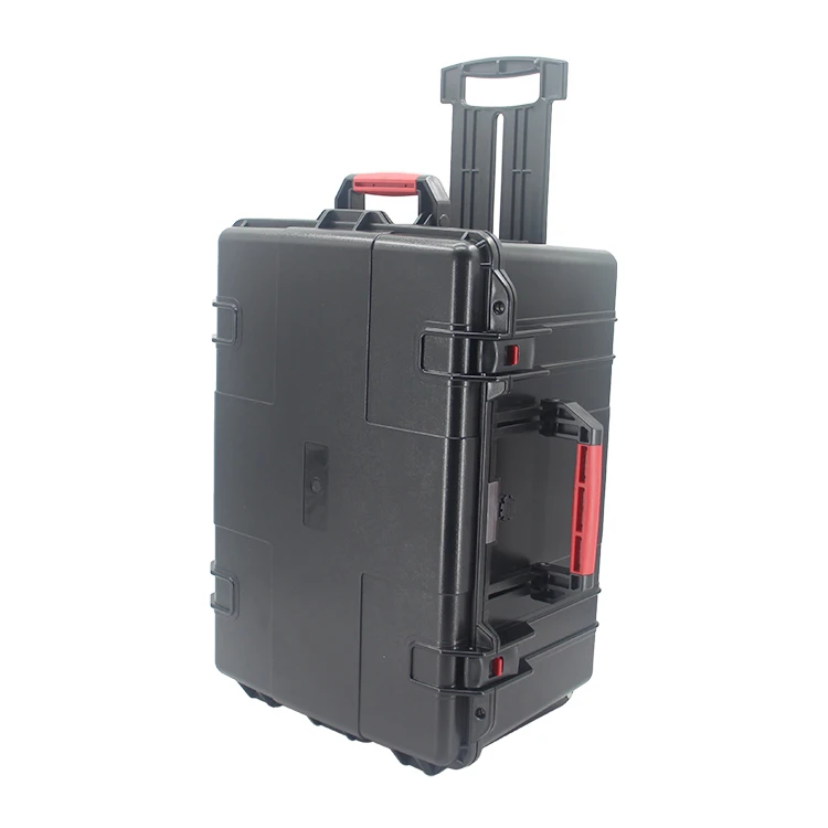 Waterproof Plastic Tool Protective Safety DJI Box Rolling Trolly Case Camera Box With Wheels