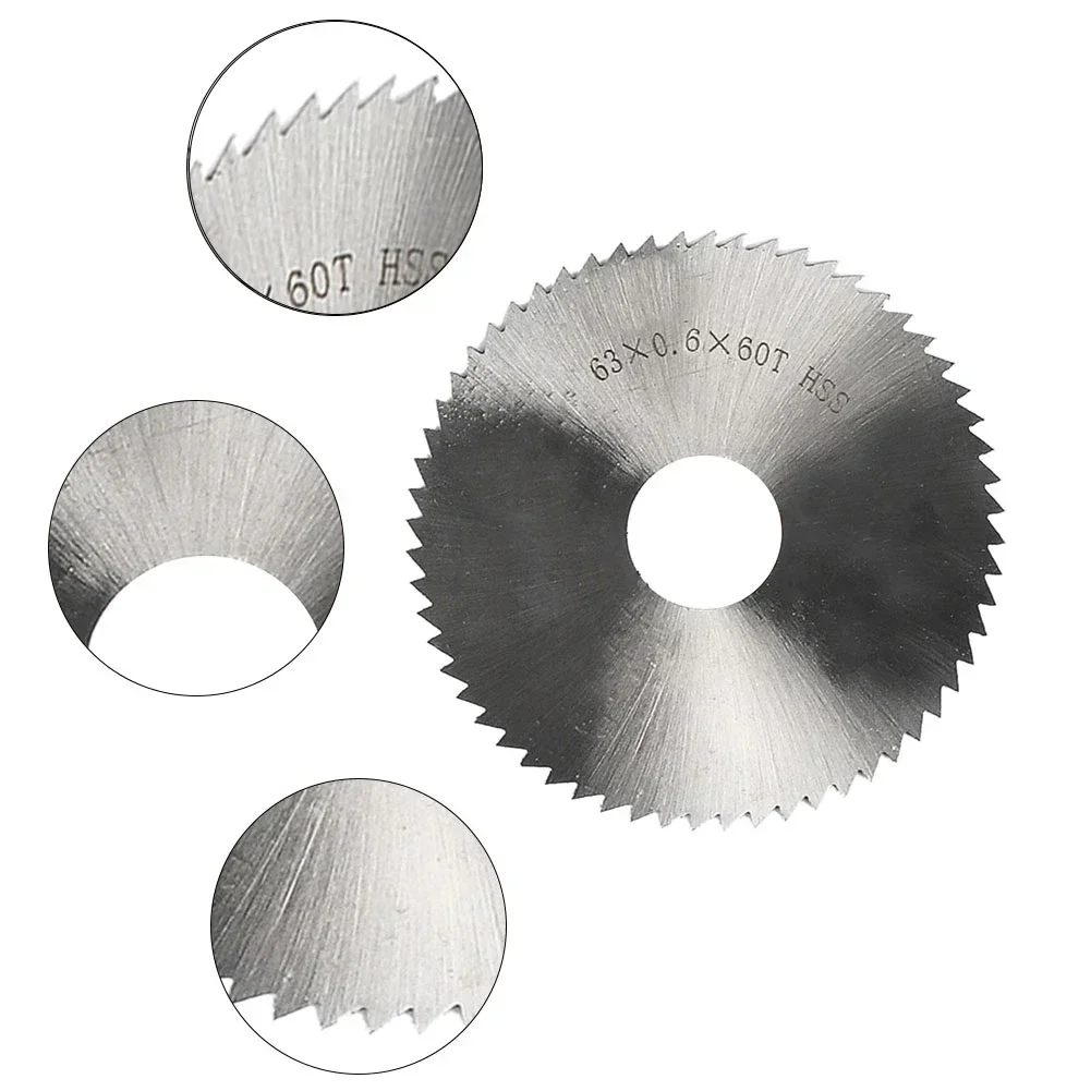 1pc Circular Saw Blade 16mm Bore Dia Cutting Disc For Wood Plastic Copper  Craftsmen Jewelers Tungsten Steel Milling Blade