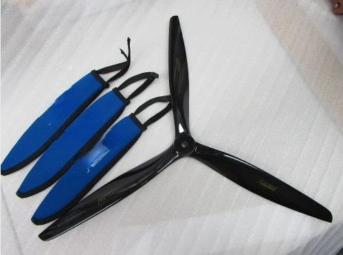 Applicable to Falcon Electric Three-Blade Carbon Fiber Paddle 19x13.5e 19.5x13e 20x12.5e 19-Inch Propeller