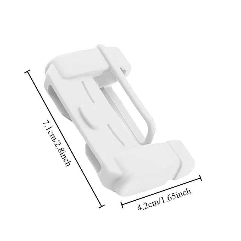 2pcs Car Seat Belt Clip Silicone Protective Cover Holder, Scratch Resistant and Dust-proof Interior Protection Cover - view 6