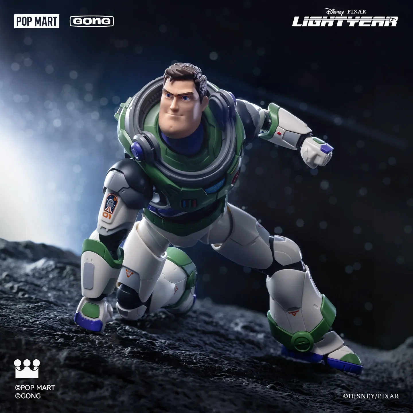 POPMART GONG BUZZ LIGHTYEAR SPACE RANGER Series Blind Box Guess Bag Original Toys Doll Cute Anime Figure Ornaments Gift view 3