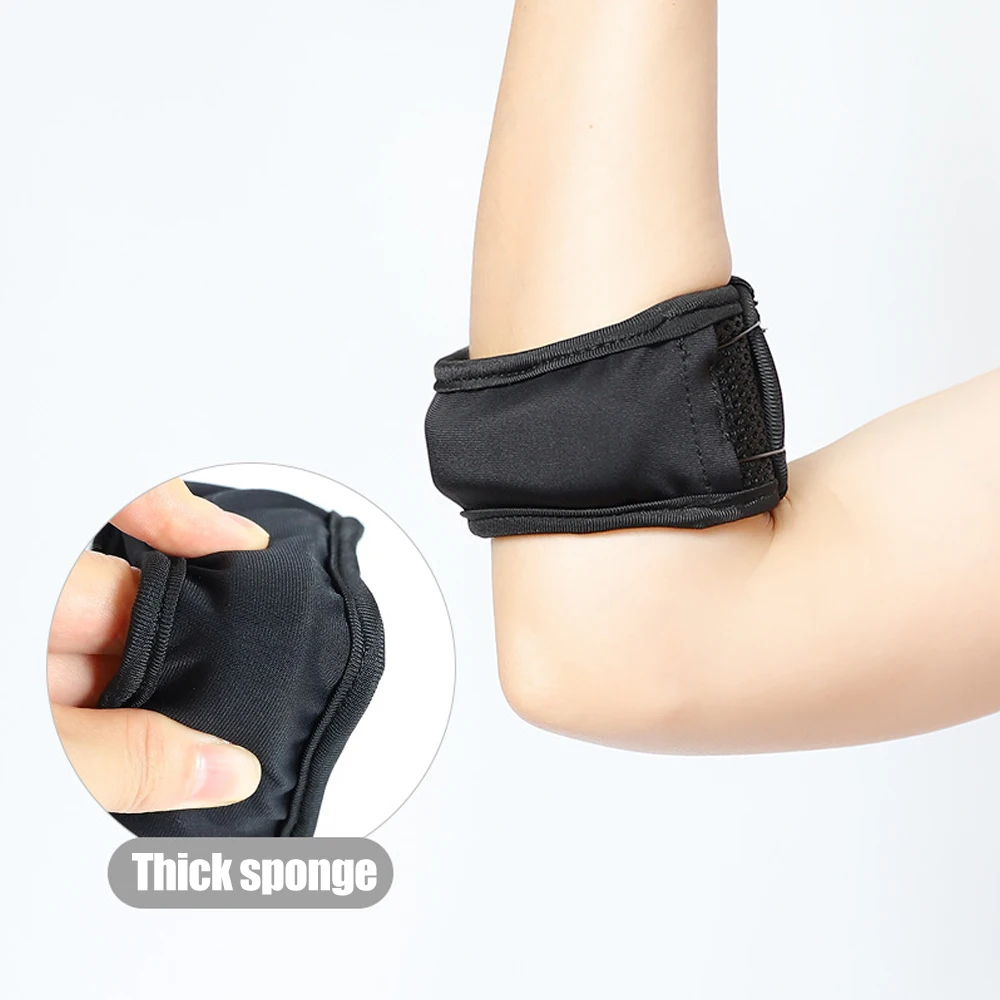 1PCS Adjustable Knob Tennis Elbow Brace Strap for Tendonitis Elbow Relief for Men Women,Elbow Brace, Arm Forearm Brace Bands view 3