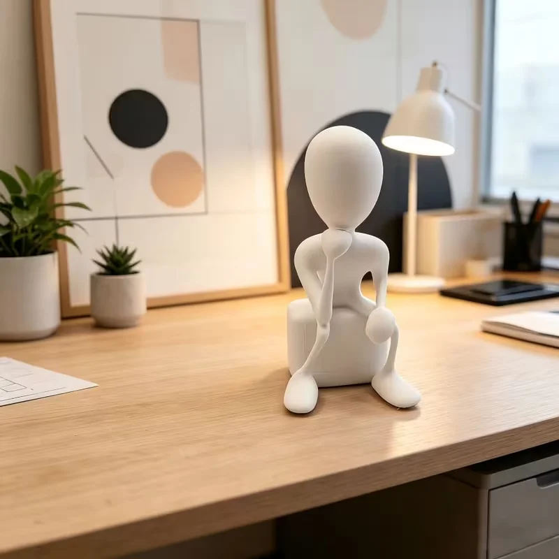 Statues de bureau abstraites, Décorations de comptoir, Décoration intérieure, Cadeaux, Décoration pour la maison, pour la contemplation, le plaisir, les festivals