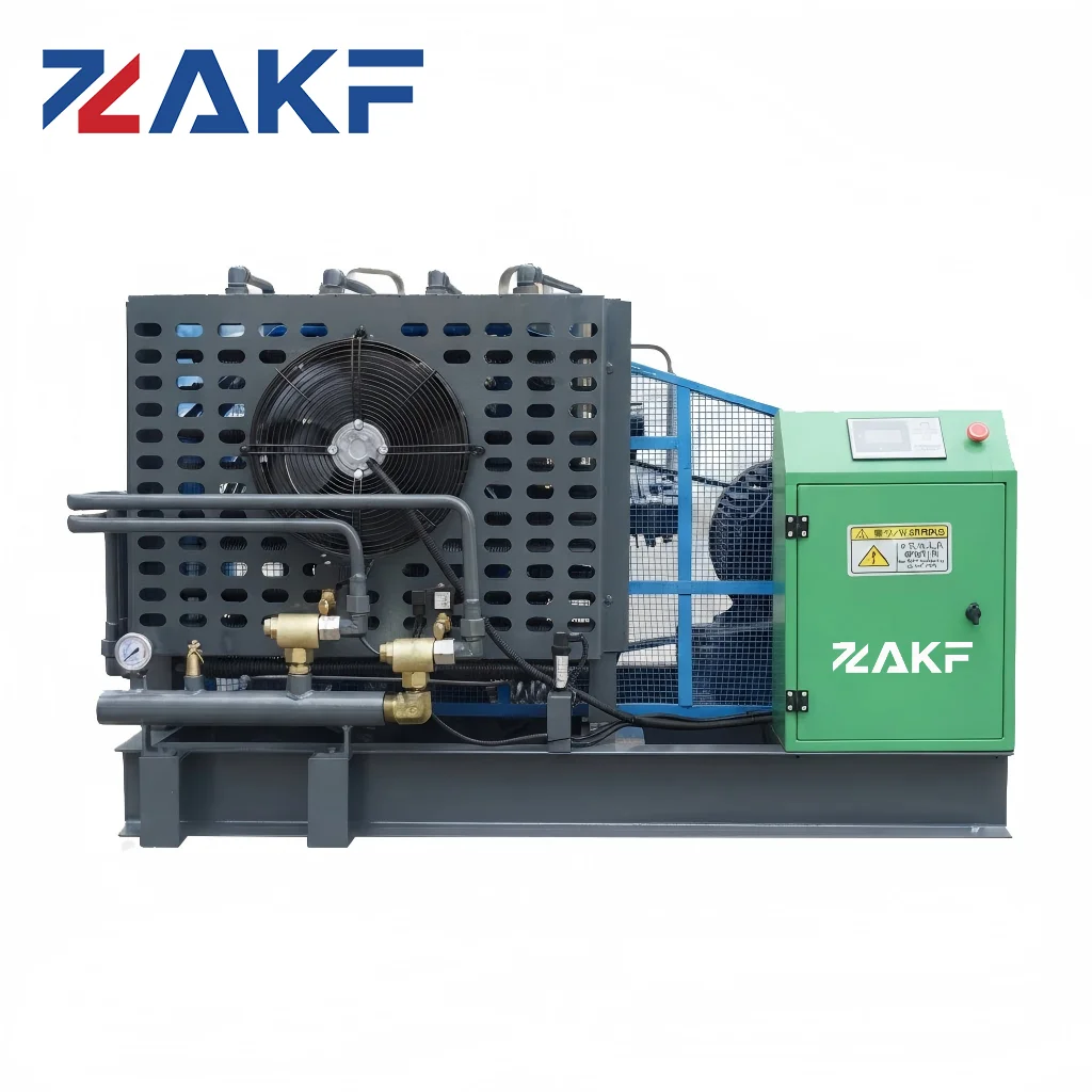 ZAKF Industrial High Pressure Air Compressor Booster 22KW 40Bar 6.0m3/min PET Bottle Blowing