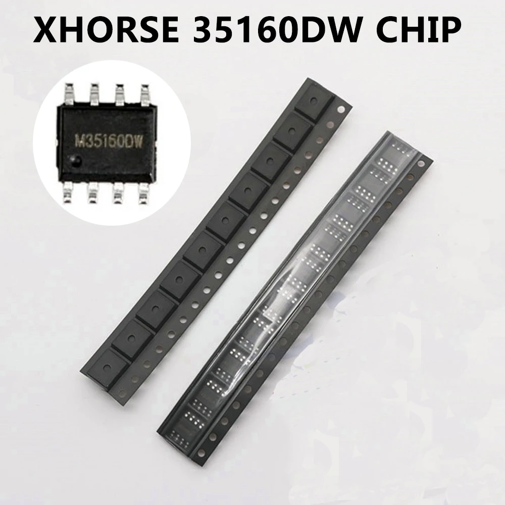 

JMCKJ 5pcs/lot Xhorse 35160DW IC Chip For VVDI Prog Key Programmr Reject Red Dot No Need Simulator Replace M35160WT Adapter