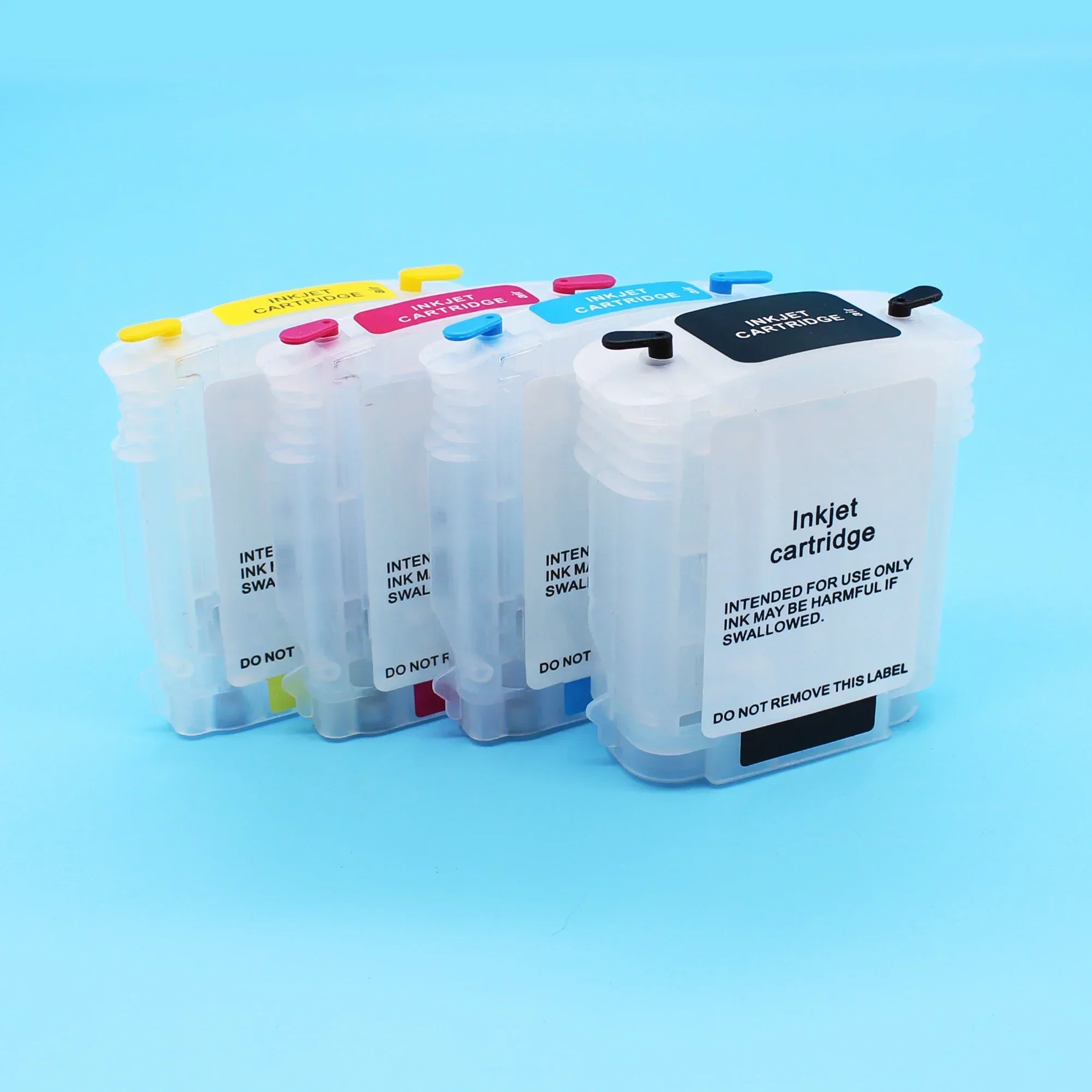 Cartuchos de tinta recargables HP82 para HP 82 con Chip ARC para impresora HP Designjet 500 510 800 100 500PS 800PS HP82 69ml/28ml CMYK