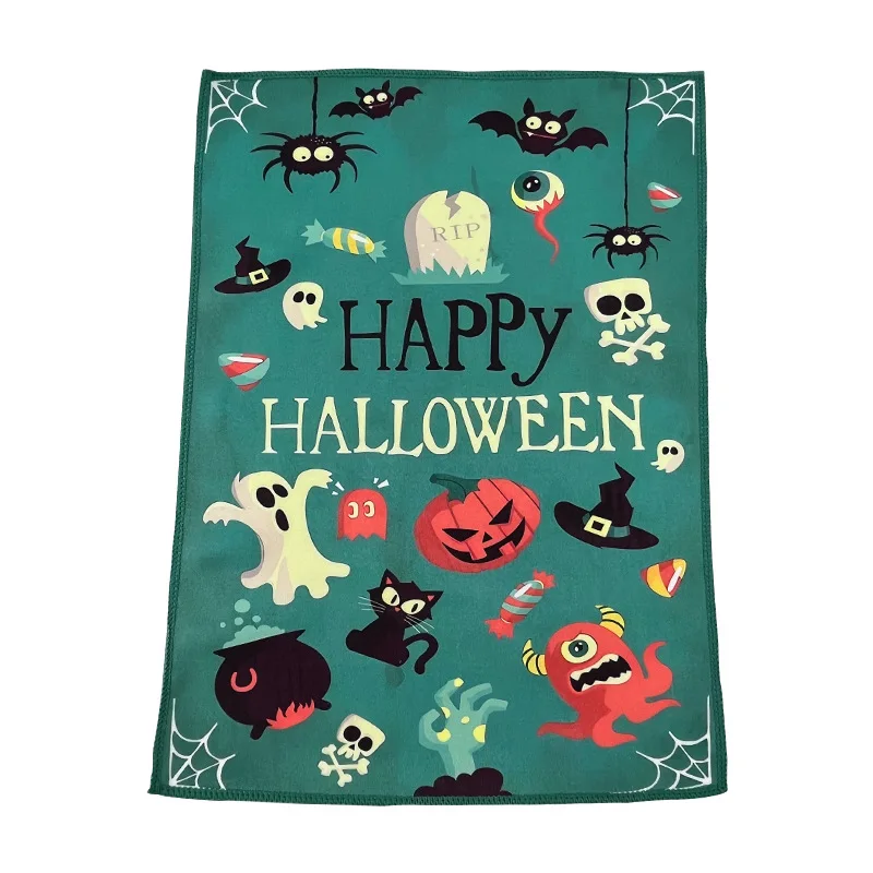 

Superfine Fiber Towel Printing Cross-border Christmas Towel Foreign Trade Pumpkin Beast Santa Claus