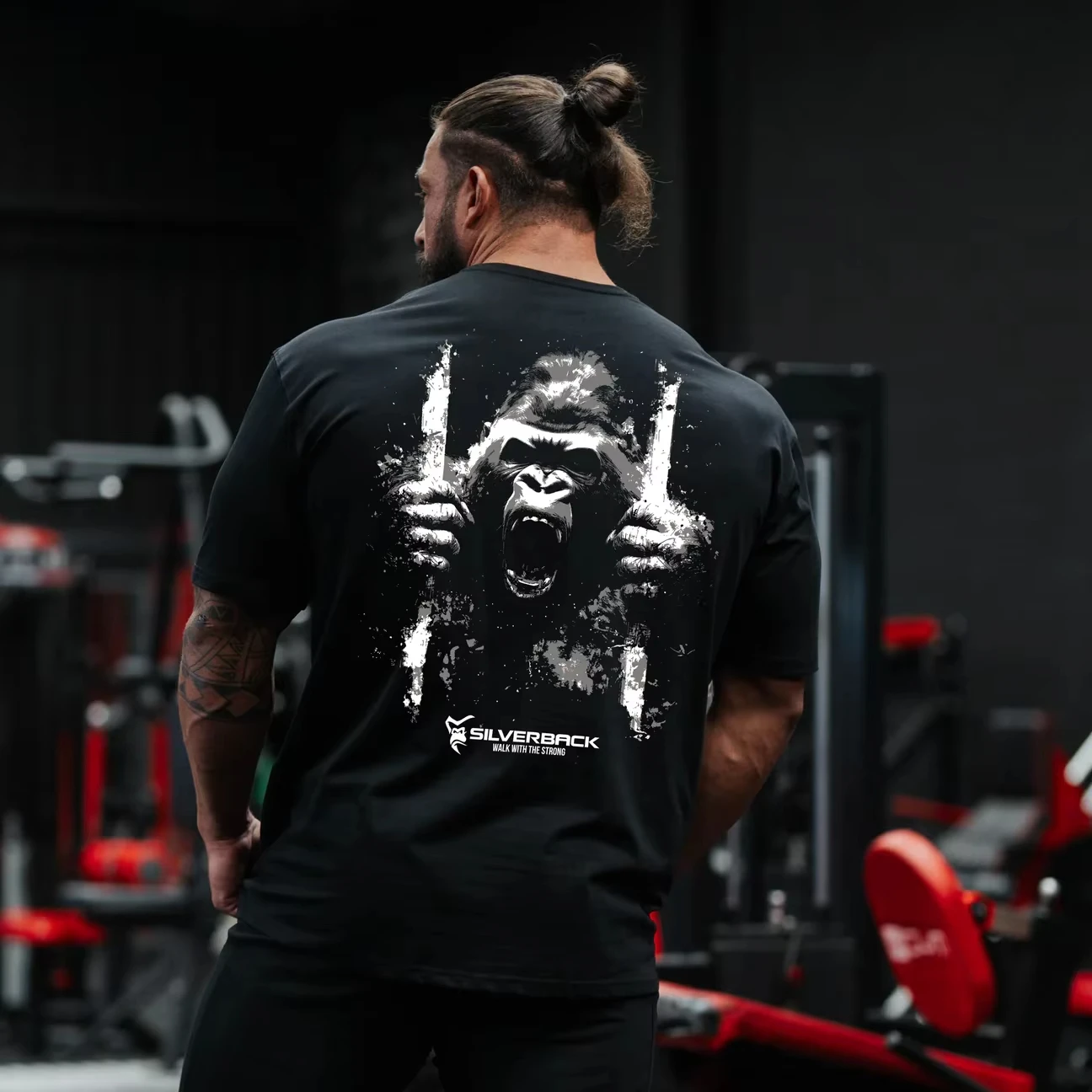 Streetwear Gym Brand - Art Gorilla Gym Fitness Bodybuilding T-shirt