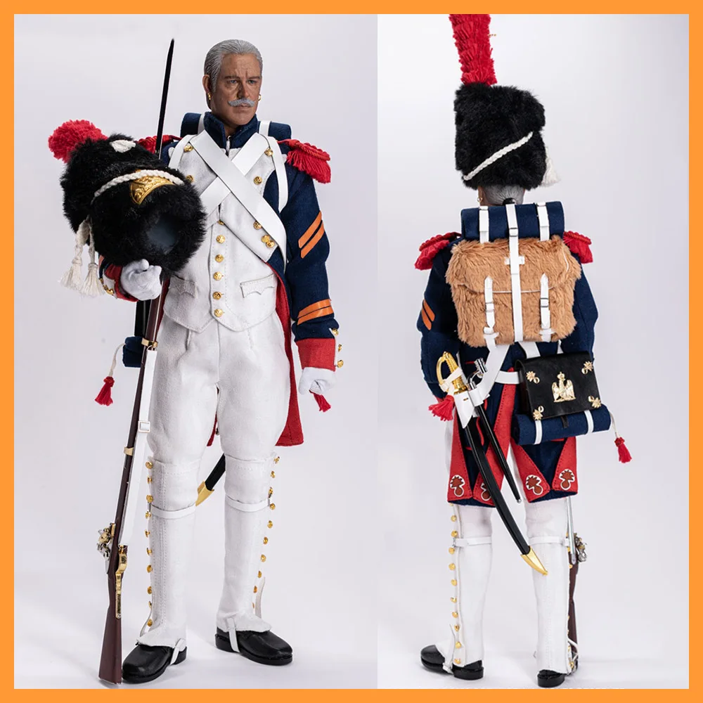 

QORANGE QOTOYS QOM-1031 1/6 French Napolenioc Foot Grenadiers of the Imperial Guard 1812 Man Soldier Model 12" Full Set Figure