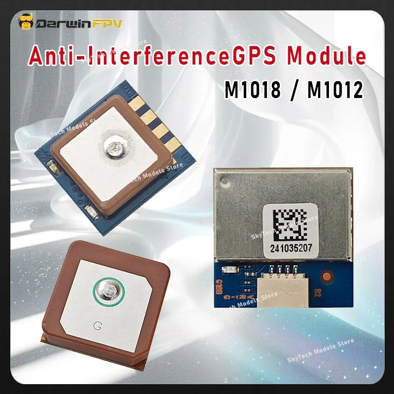 DarwinFPV M1018 M1012 GPS Module Anti-Interference With FLASH Spare Parts for FPV RC Models
