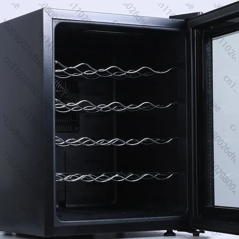 Household Wine Cooler Refrigerator 46L 20 Bottles Wine Cabinet Fridge Freestanding