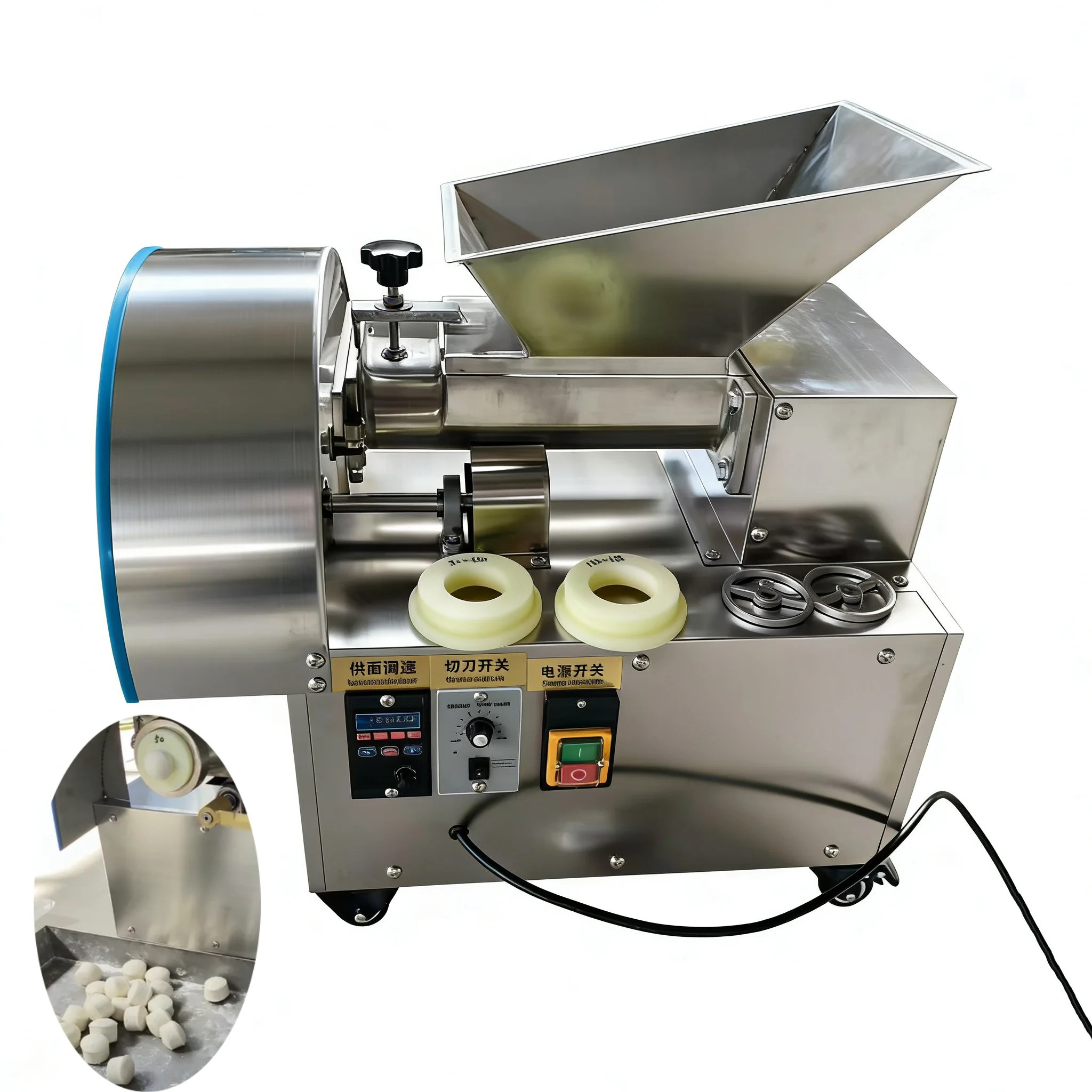 Bakery Dough Divider Machine / square Dough Cutter Machine / Dough Rounder and Divider Machine with Stainless Steel Material