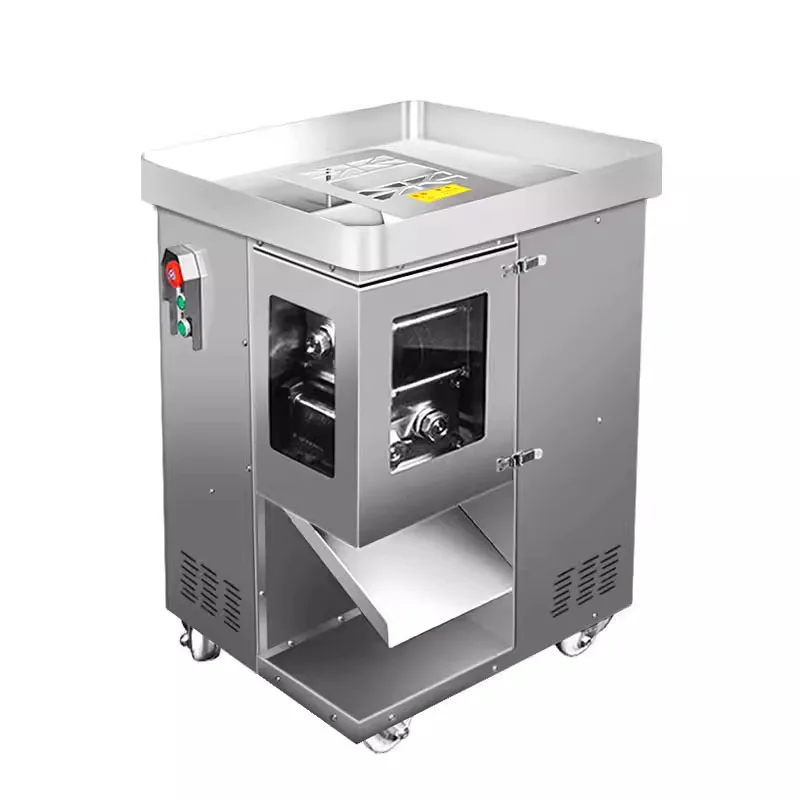 

Commercial Large Meat Shredding and Slicing Machine2.5//3/3.5/4mm One-Time Shredder Machine Double Blade Set 220/110v Customized