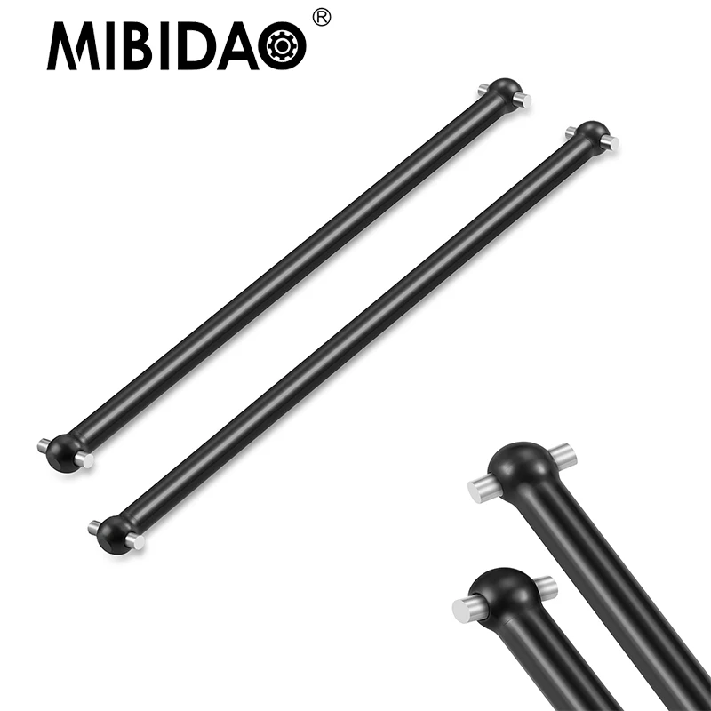 

MIBIDAO Metal Central Drive Shaft Dogbone For 1/7 RC Car MOJAVE 6S EXB Parts