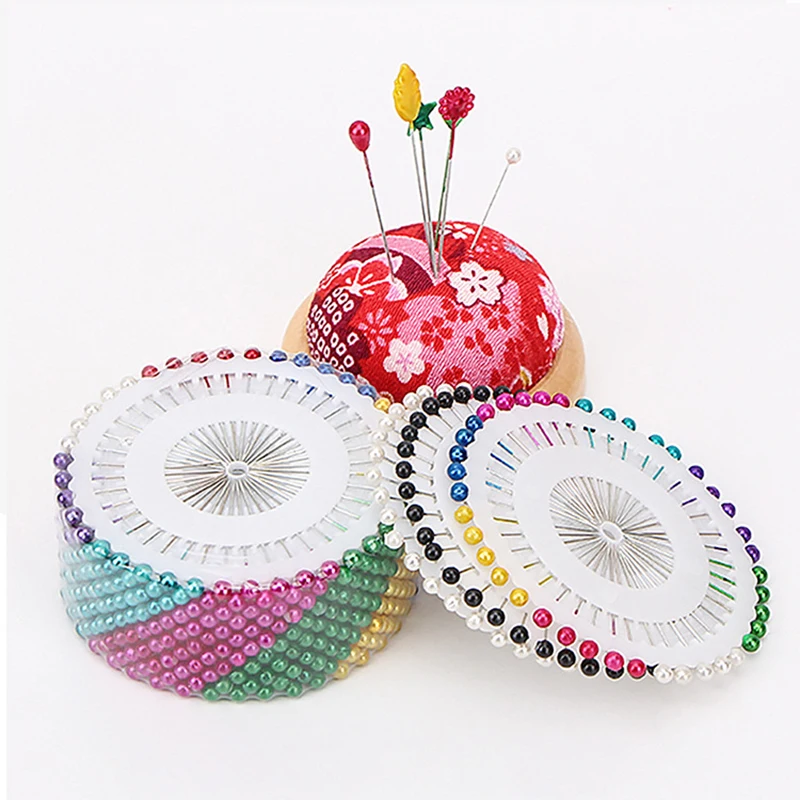 Sewing Positioning Tools Dressmaking Embroidery Pins Heart Star Pearl Head Pin Garment Crafts Patchwork Straight Quilting Needle