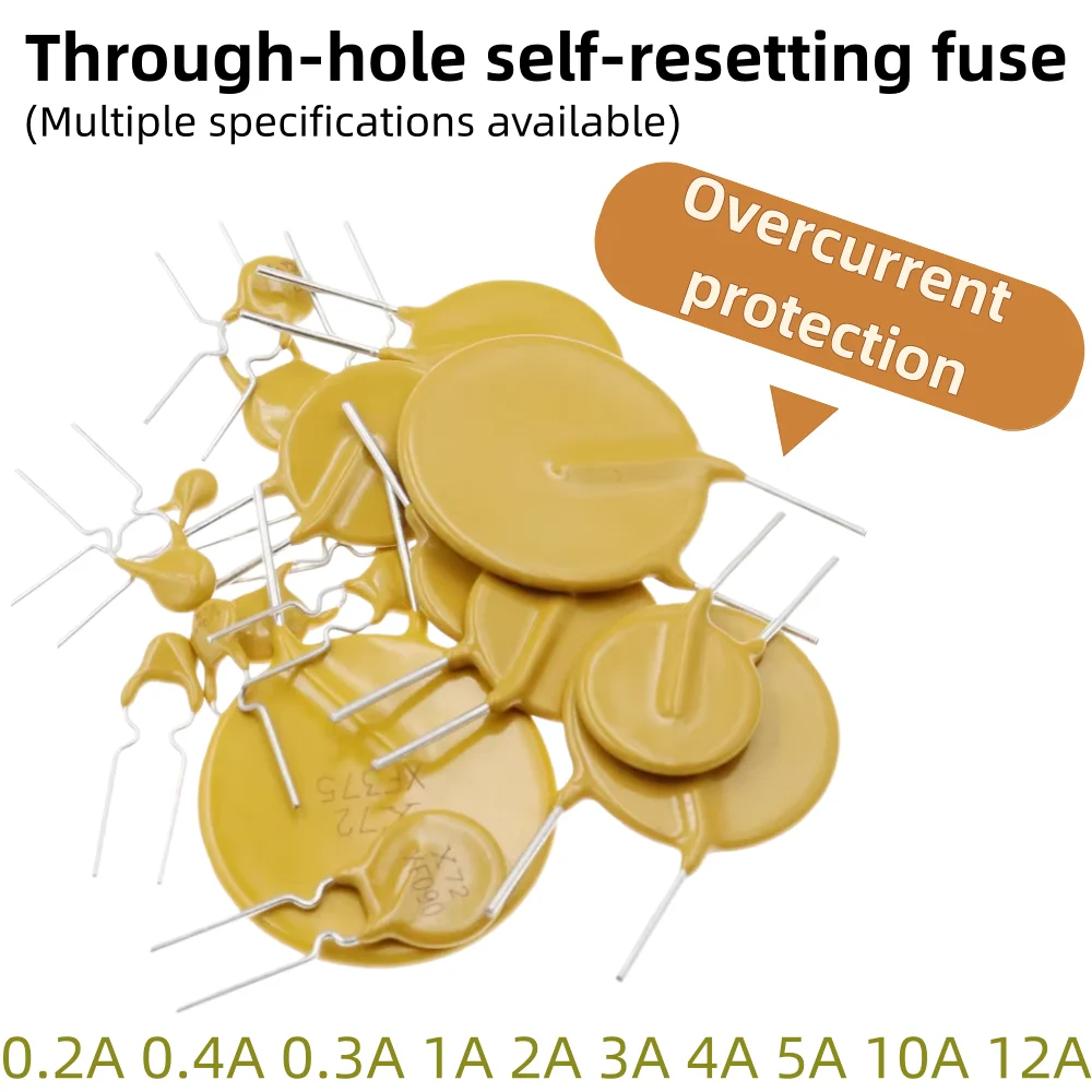 10 Stück RXEF 72V Selbstwiederherstellende Sicherung TRF RXEF005 0,2A 0,4A 0,3A 1A 2A 3A 4A 5A 10A 12A DIP PPTC Selbstwiederherstellende Sicherung