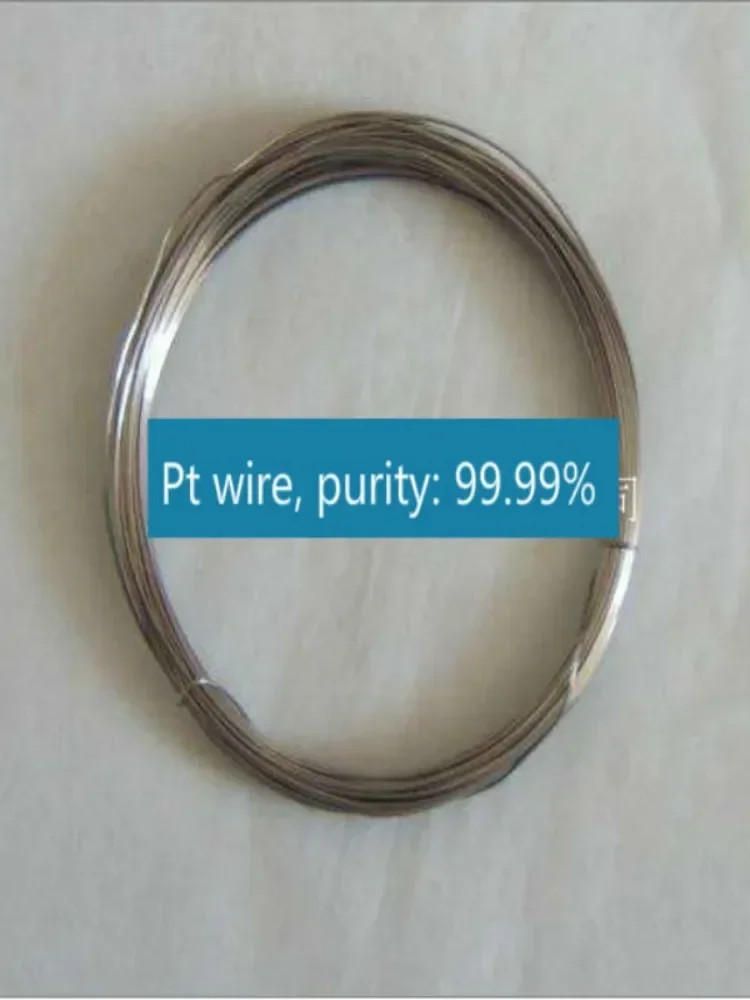 Platinum Wire, Platinum Wire Electrode, Electrophoresis Cell Electrode Anode Platinum Wire, Purity 99.99%