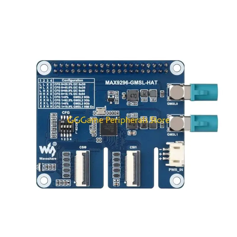 U55B GMSL Camera Expansion Board For High Resolution 1080P Video Capturing Transmission