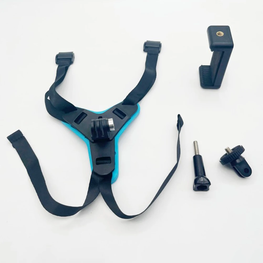 

Outdoor Photography Motorcycle Chin Support Easy Install Motorcycle Camera Mount Chin Bracket Molded Base Frame