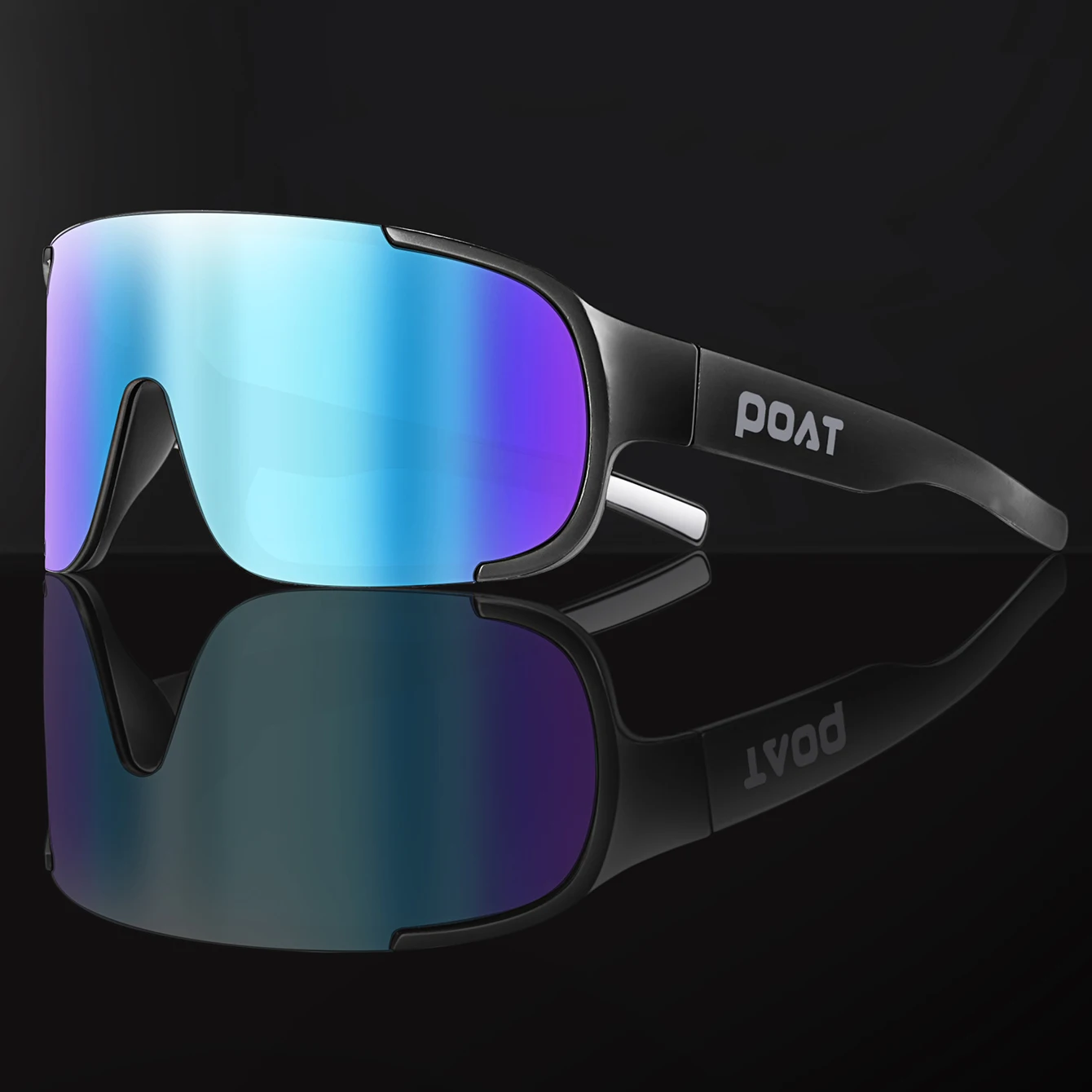 POAT الدراجات النظارات الشمسية في الهواء الطلق أنيق MTB الرجال النساء الرياضة نظارات UV400 دراجة دراجة الصيد يندبروف نظارات متعدد الألوان