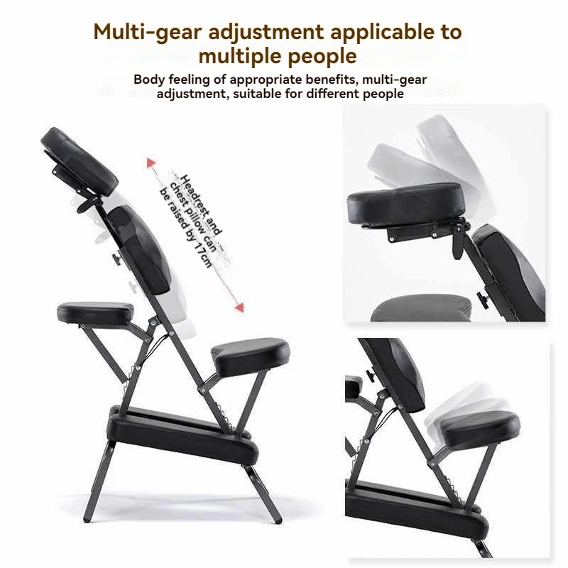 Acupuncture And Moxibustion Massage Chair Salon Chair Folding Adjustable Tattoo Chair Portable Health Chair Folding Beauty Bed