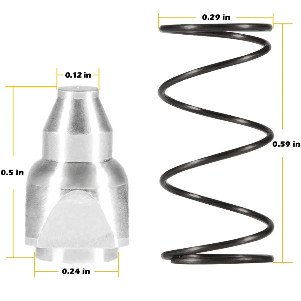 Replacement Valve&Spring Set Perfect for Evinrude Johnson 25 35 40 50 HP 1989-2004Comparable to OEM Part Number 0335134 335134