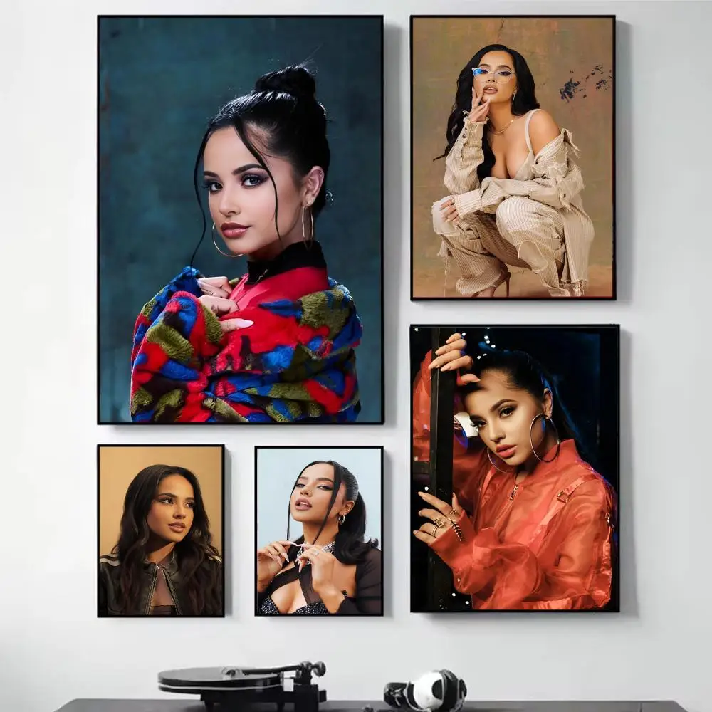 B-Becky G Painting Calligraphy Self Adhesive Wall Art Waterproof Print For Bedroom Living Hallway Home Decor