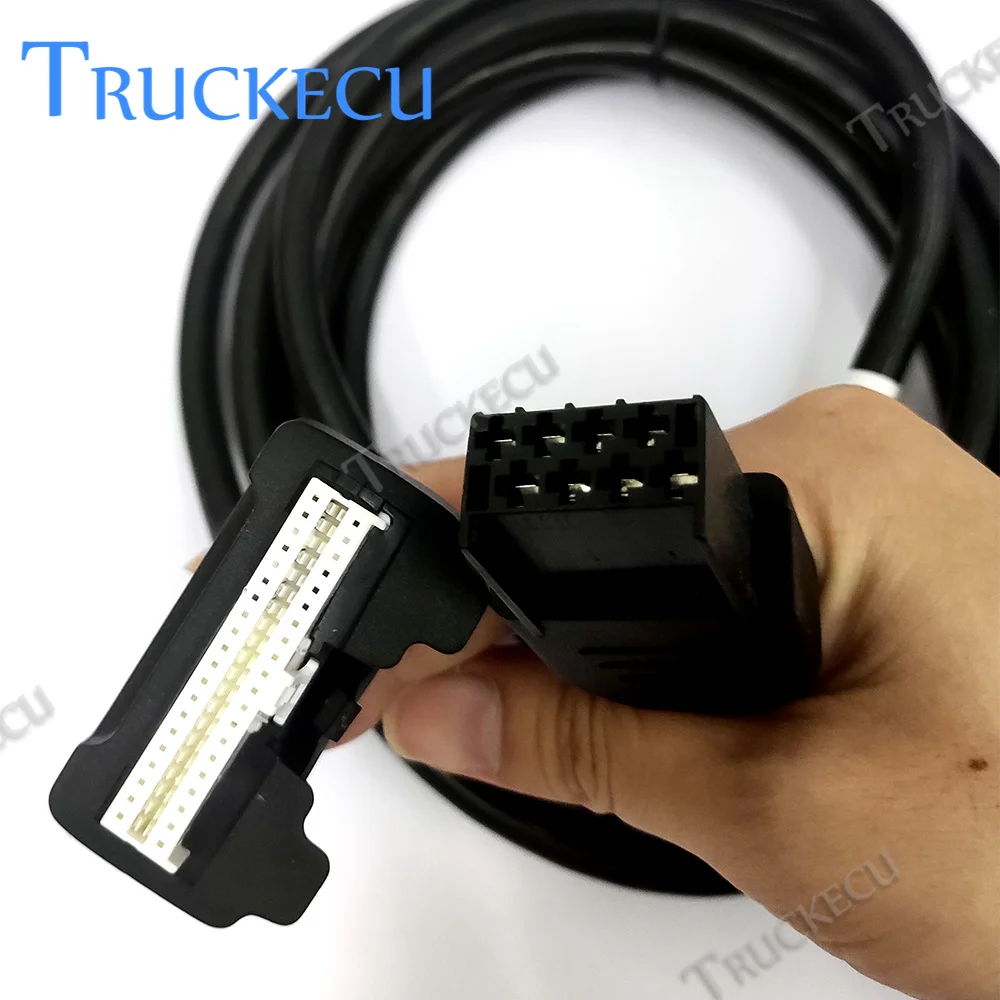 8 Pin Cable 88890027 for Vcads Interface 88890020/88890180 for Truck Excavator Diagnosis Cable