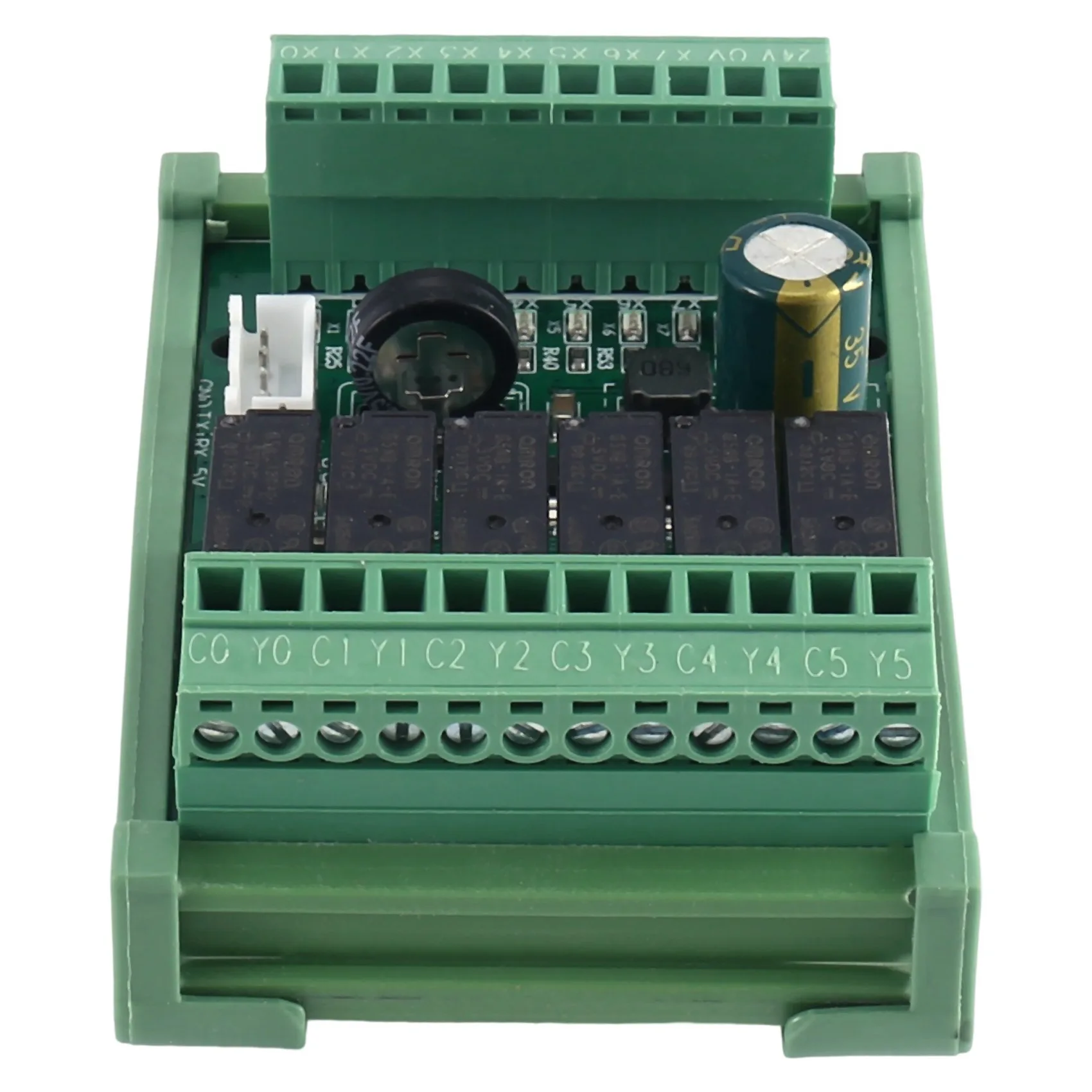 Exquisite-2X PLC Industrial Control Board FX2N-14MR Programmable Logic Controller Board