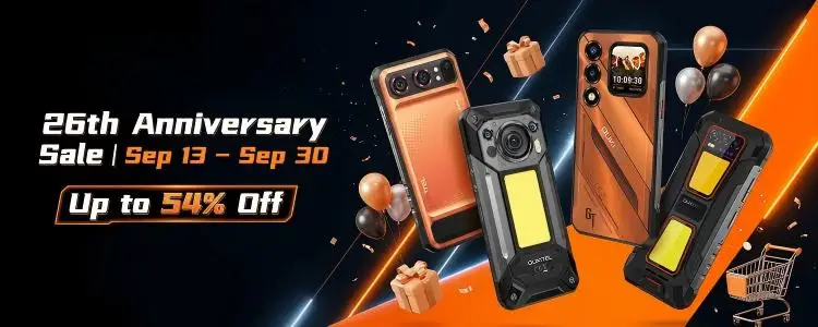 Oukitel C60 PRO Smartphone 10000mAh Battery 24GB+256GB 6.88'HD