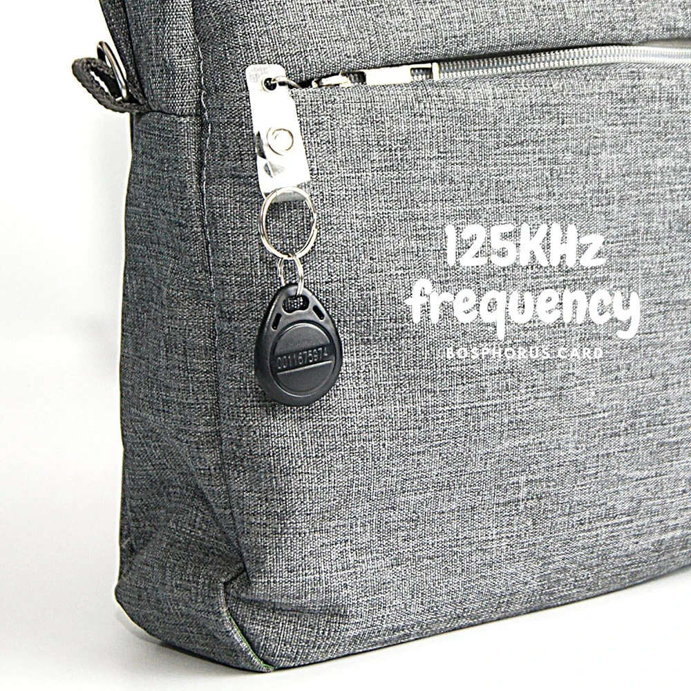 علامات مفتاح RFID 125 كيلو هرتز، بطاقات سلسلة مفاتيح للقراءة فقط متوافقة مع EM4100/TK4100 #4