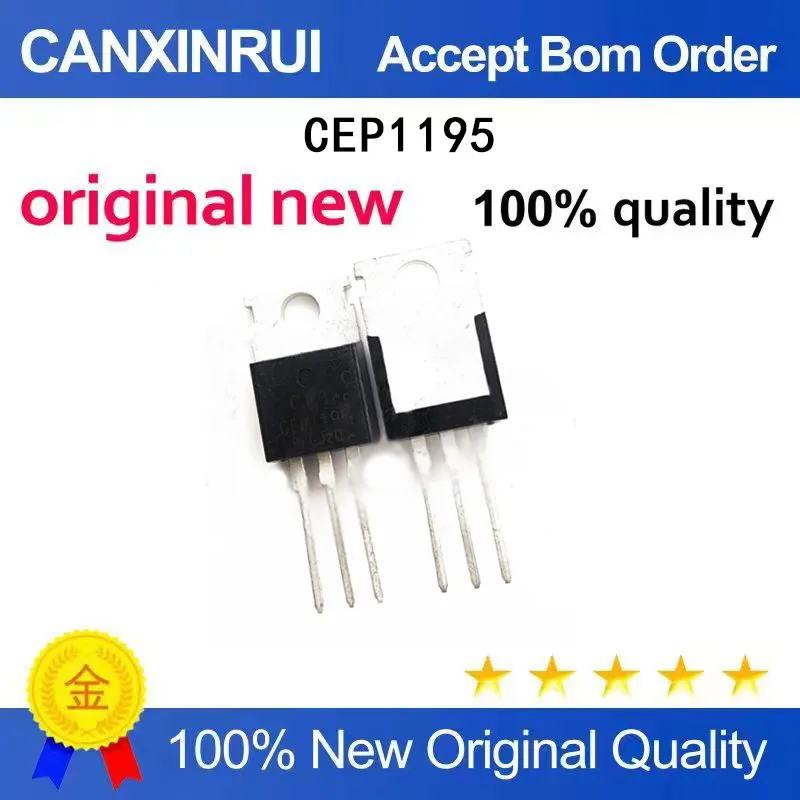 (5-100 Pieces)CEP1195 5A/900V TO-220 N-channel MOSFET spot chip IC