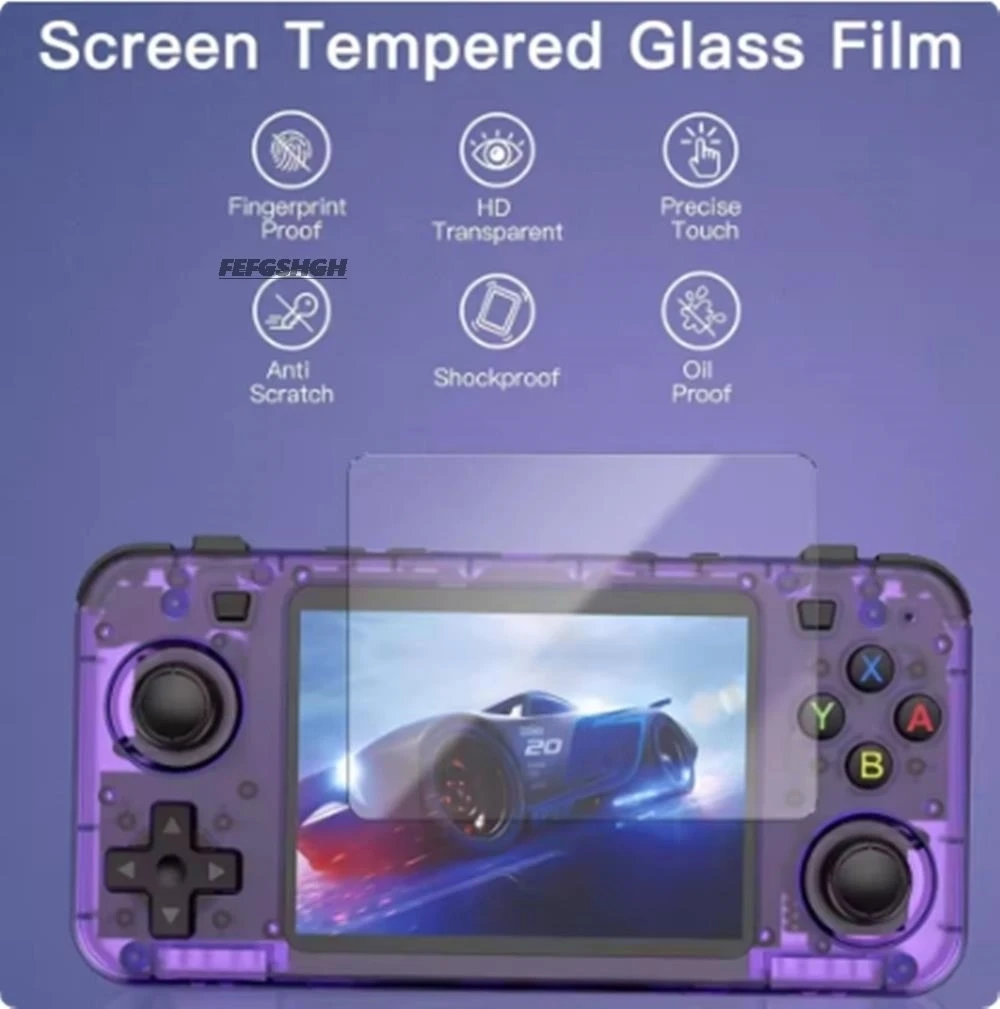 2PCS Tempered Glass For Gkd Pixel 2 2.4 Inch  Portable Game Console ON Gkd Pixel 2 Pixel2 Screen Protector Cover Film