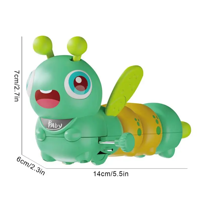 Caterpillar Crawling Toy Preschool Toddler Activities Toy Wind Up Mechanism For Preschool Toddler Activities Funny Cute