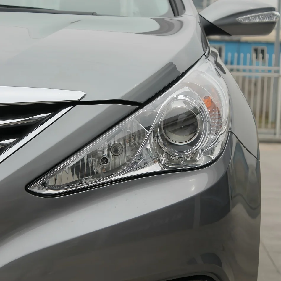 Headlamp Lamp Shell Transparent Lampshade Case Headlight Cover Lens Plexiglass for Hyundai Sonata 2011 2012 2013 2014 - view 2