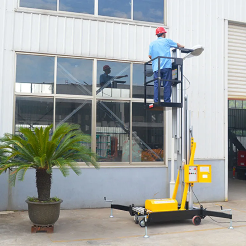 Electric Aluminum Ladder Lift Automatic Lifter Solar Panel