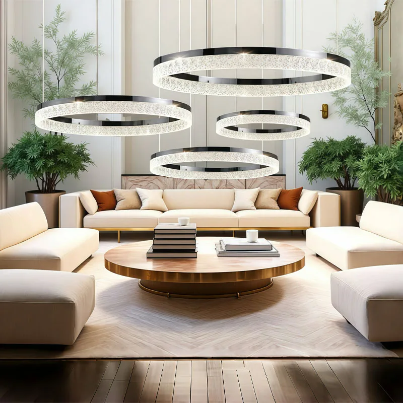 Modern Style LED Large Ceiling Lights Dimmable For Living Room Bedroom Kitchen Dining Room Indoor Lighting Fixtures Ceiling Lamp